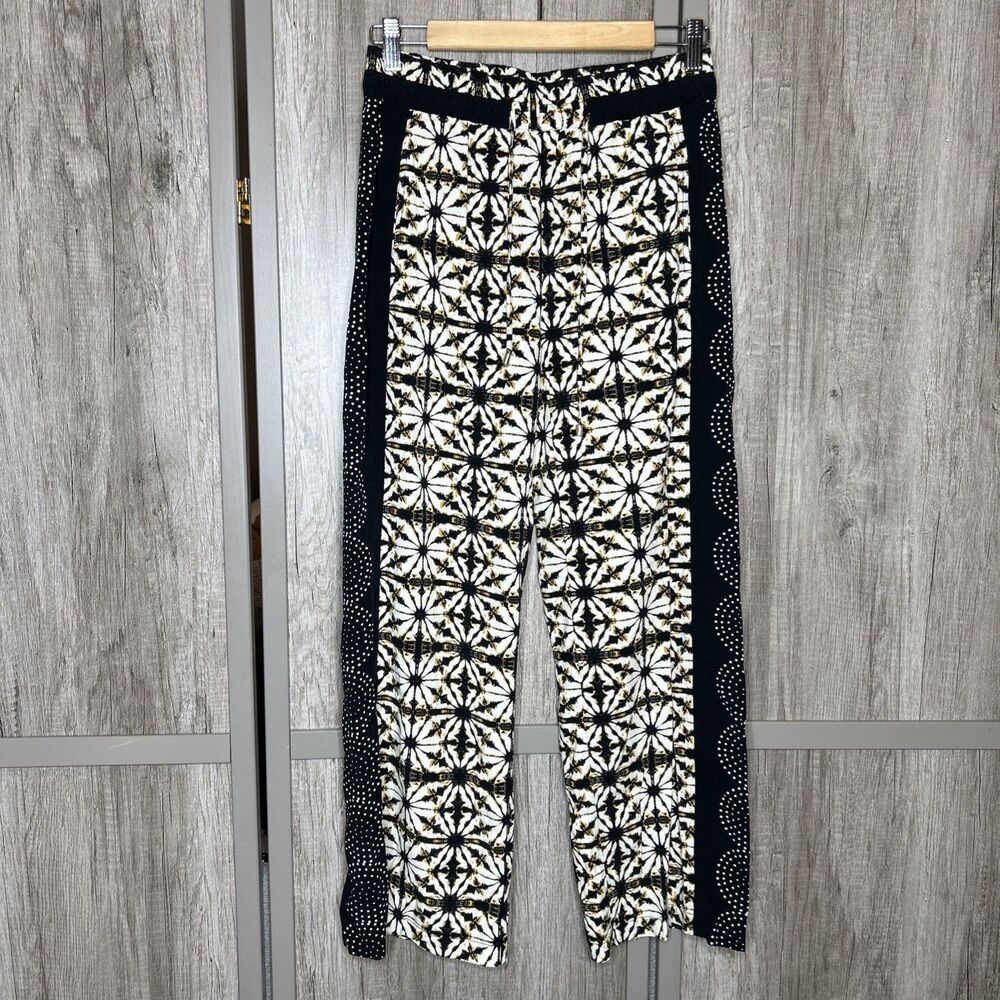 Soft Surroundings Pants Size XS Boho Lightweight Pull On Elastic Waist